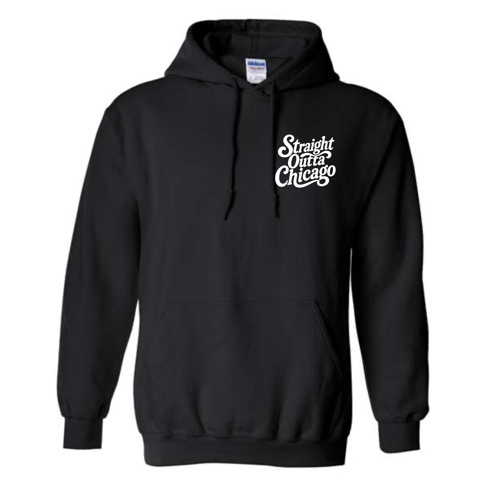 black hoodie
